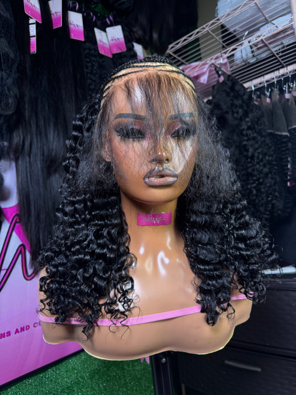 Exotic Curls x Fulani Braids Customized - READY TO SHIP x WEAR