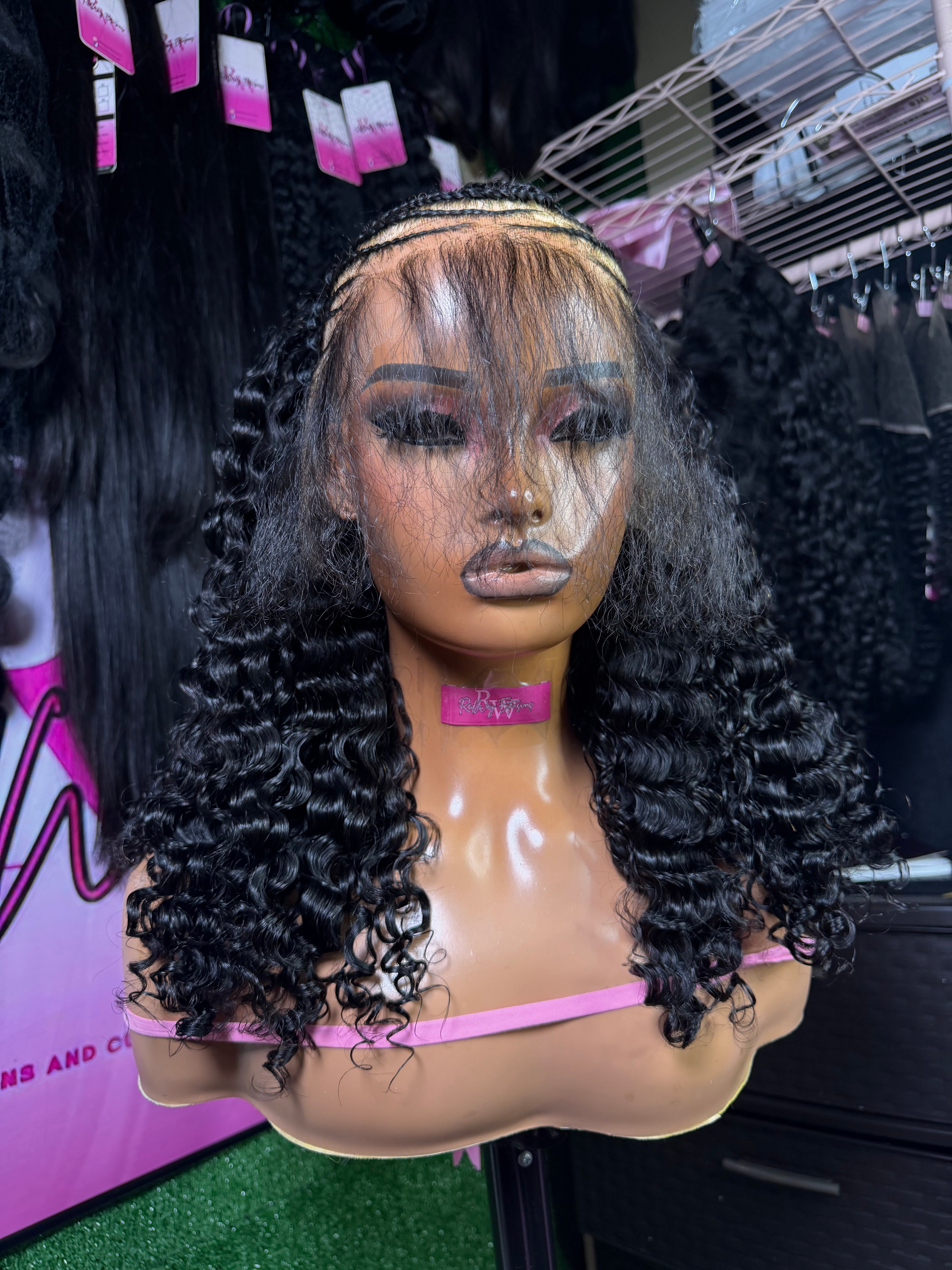 Exotic Curls x Fulani Braids Customized - READY TO SHIP x WEAR
