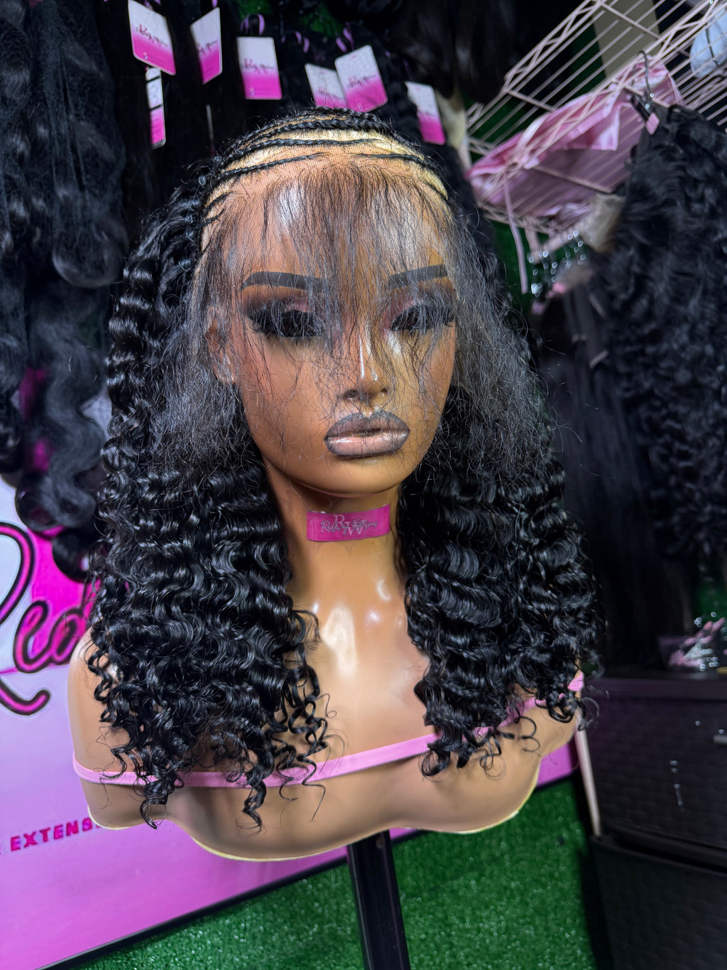 Exotic Curls x Fulani Braids Customized - READY TO SHIP x WEAR
