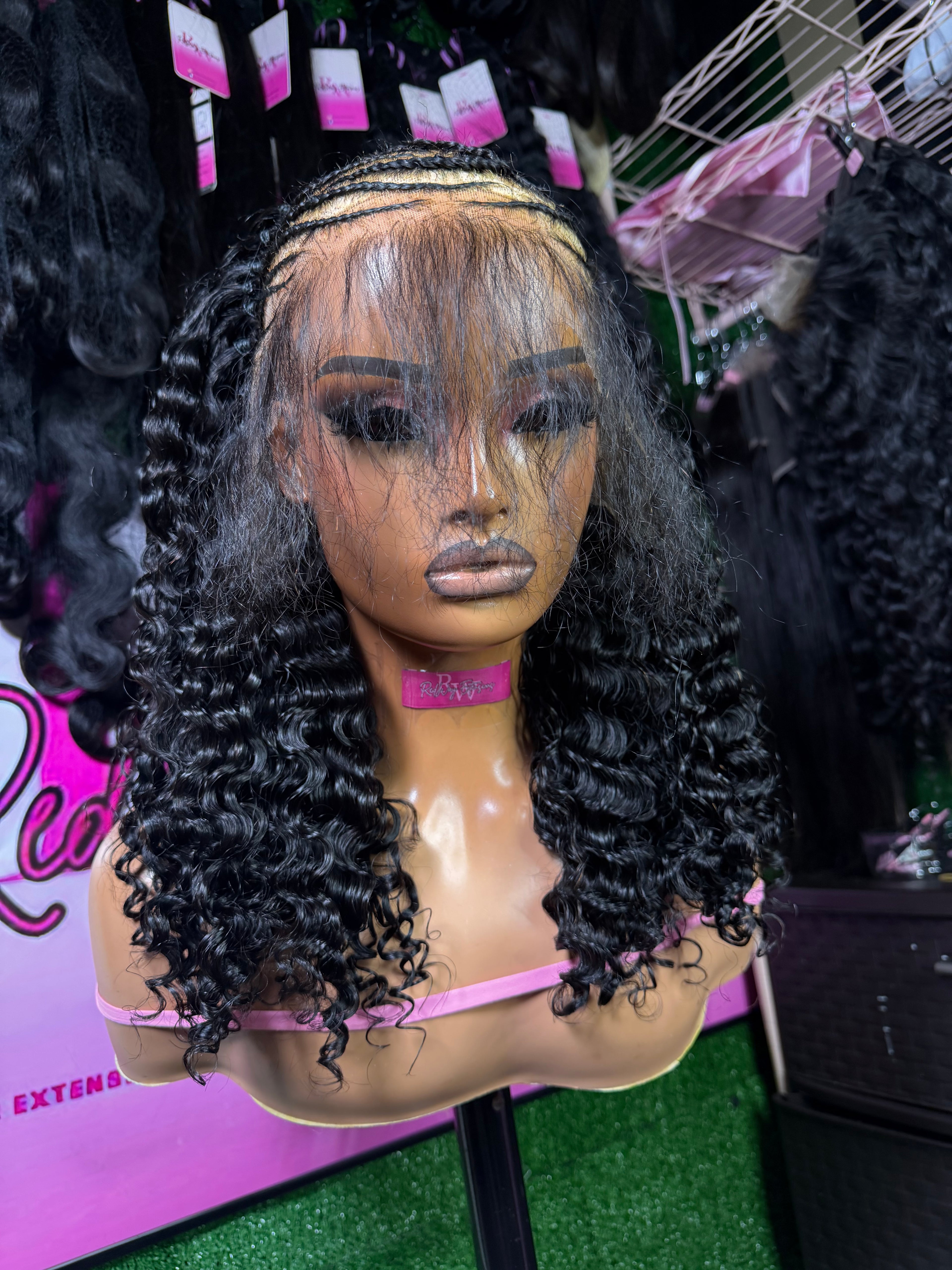 Exotic Curls x Fulani Braids Customized - READY TO SHIP x WEAR