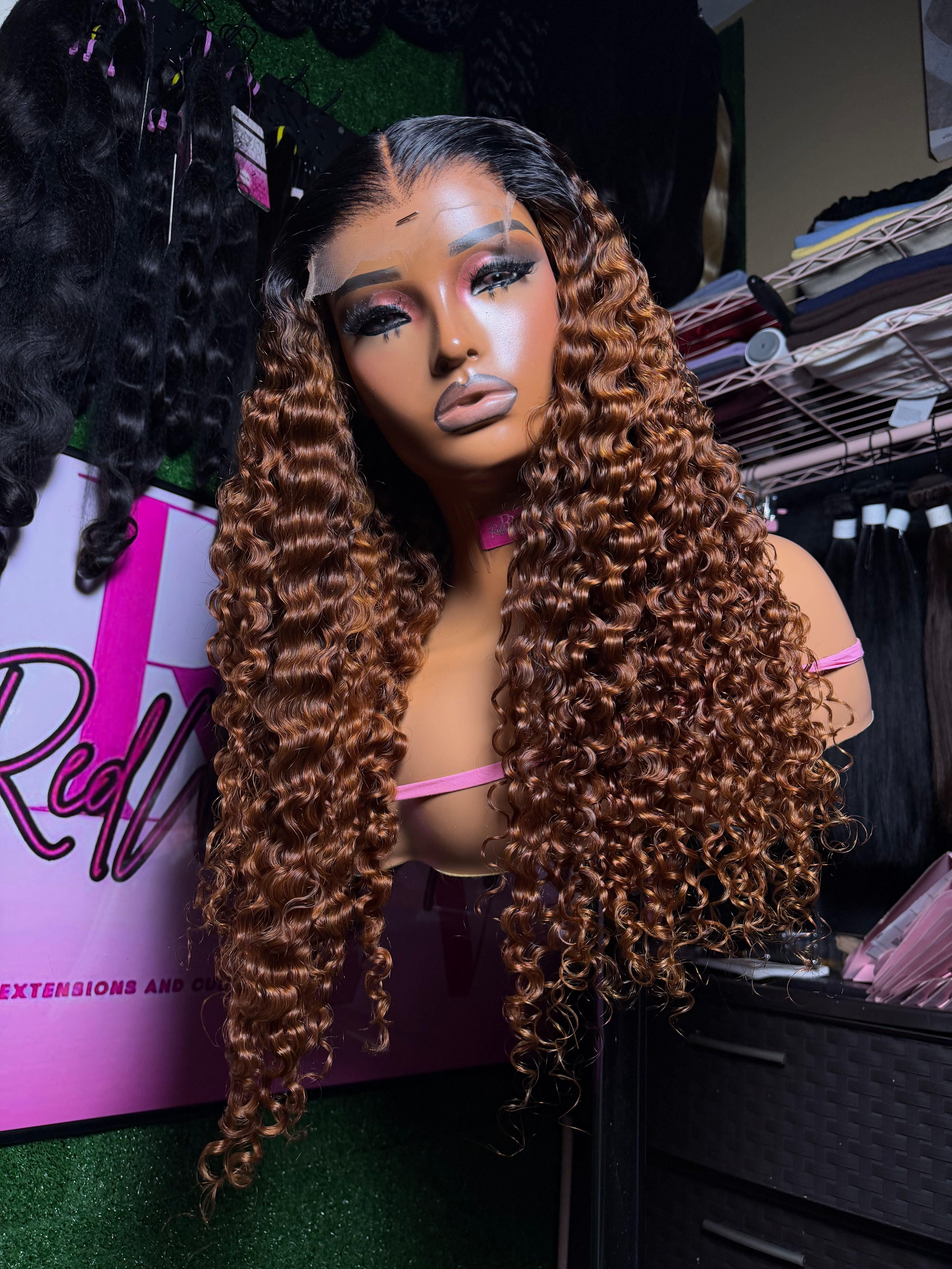 Custom ColoredxCustomized 22” Exotic Curl - READY TO SHIP