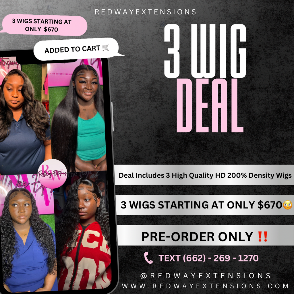 3 WIG DEAL (PRE-ORDER ONLY)