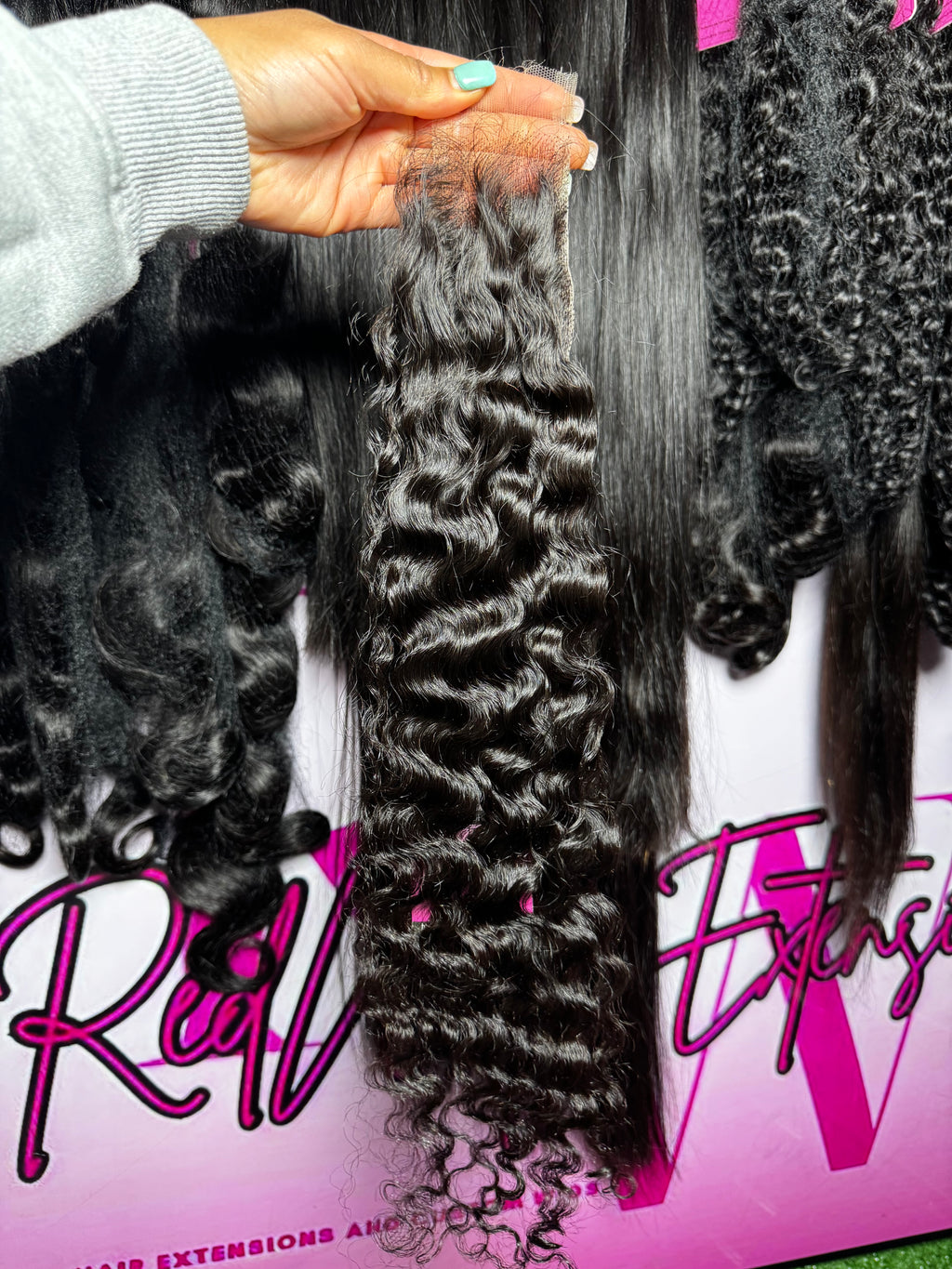 HD Exotic Curl Closures - READY TO SHIP