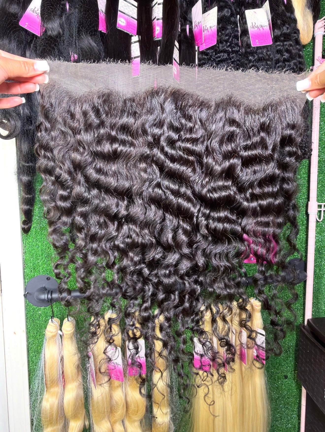 HD Curly Frontals - READY TO SHIP