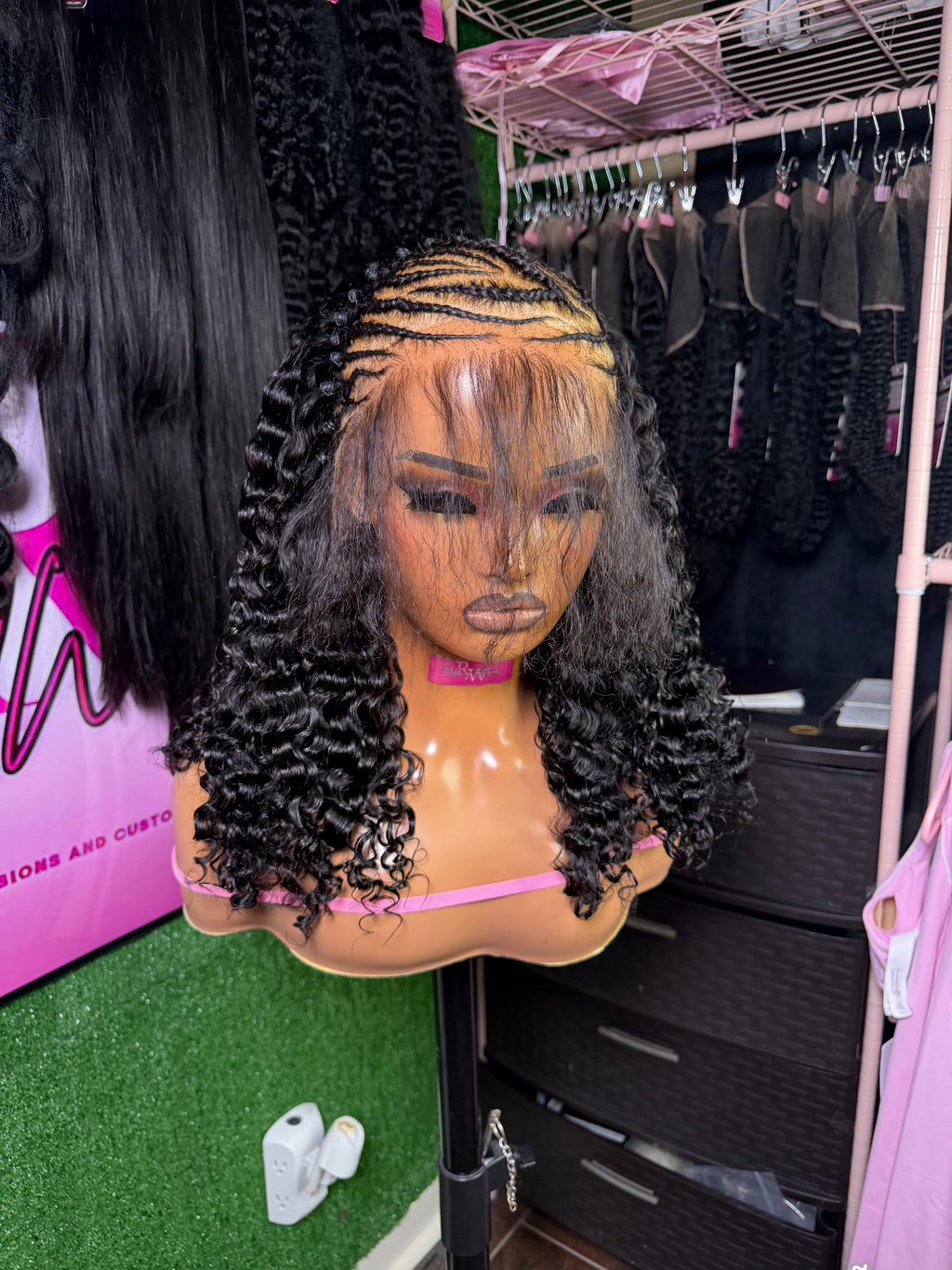 Exotic Curls x Fulani Braids Customized - READY TO SHIP x WEAR