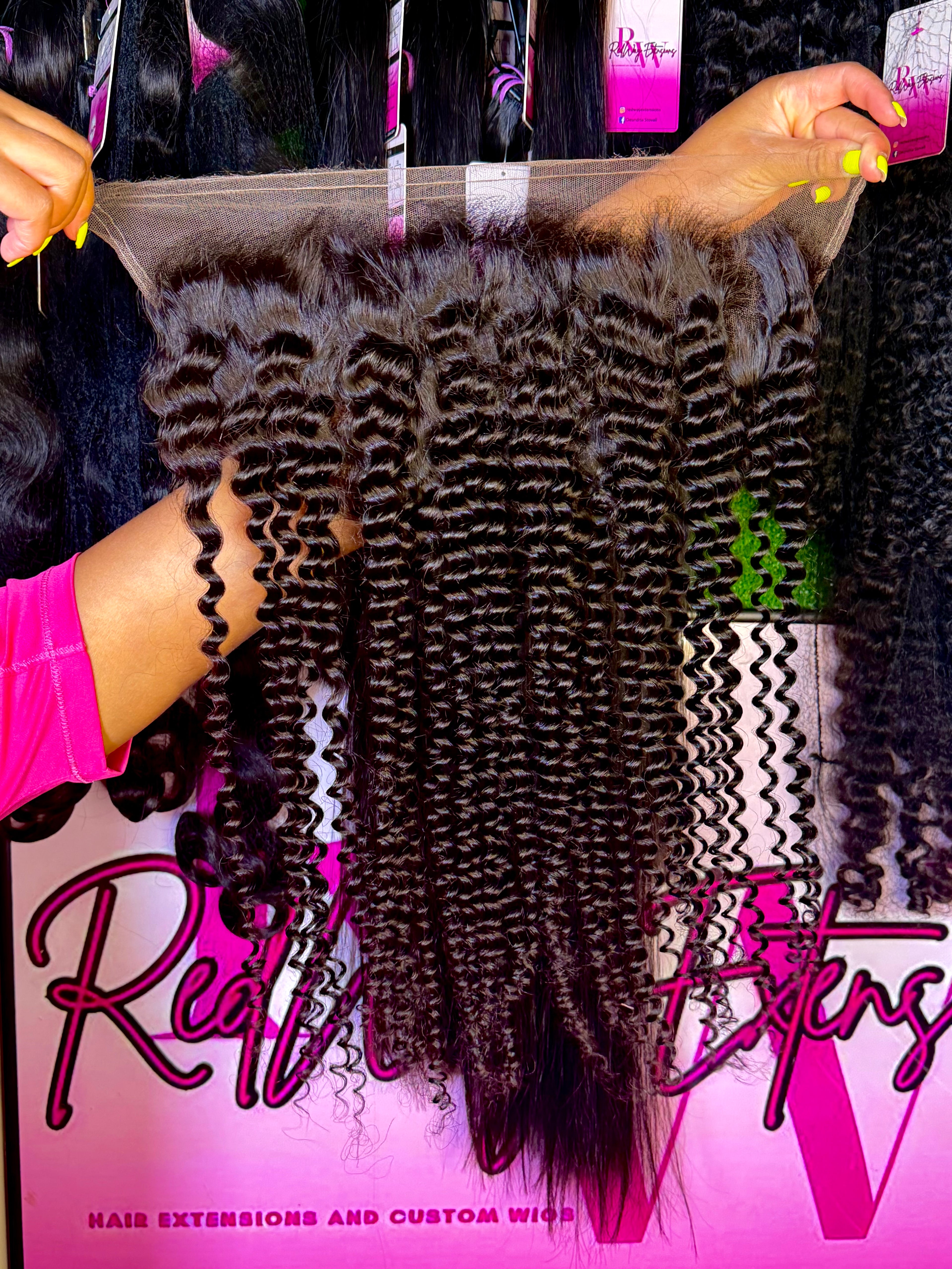 HD Curly Frontals - READY TO SHIP