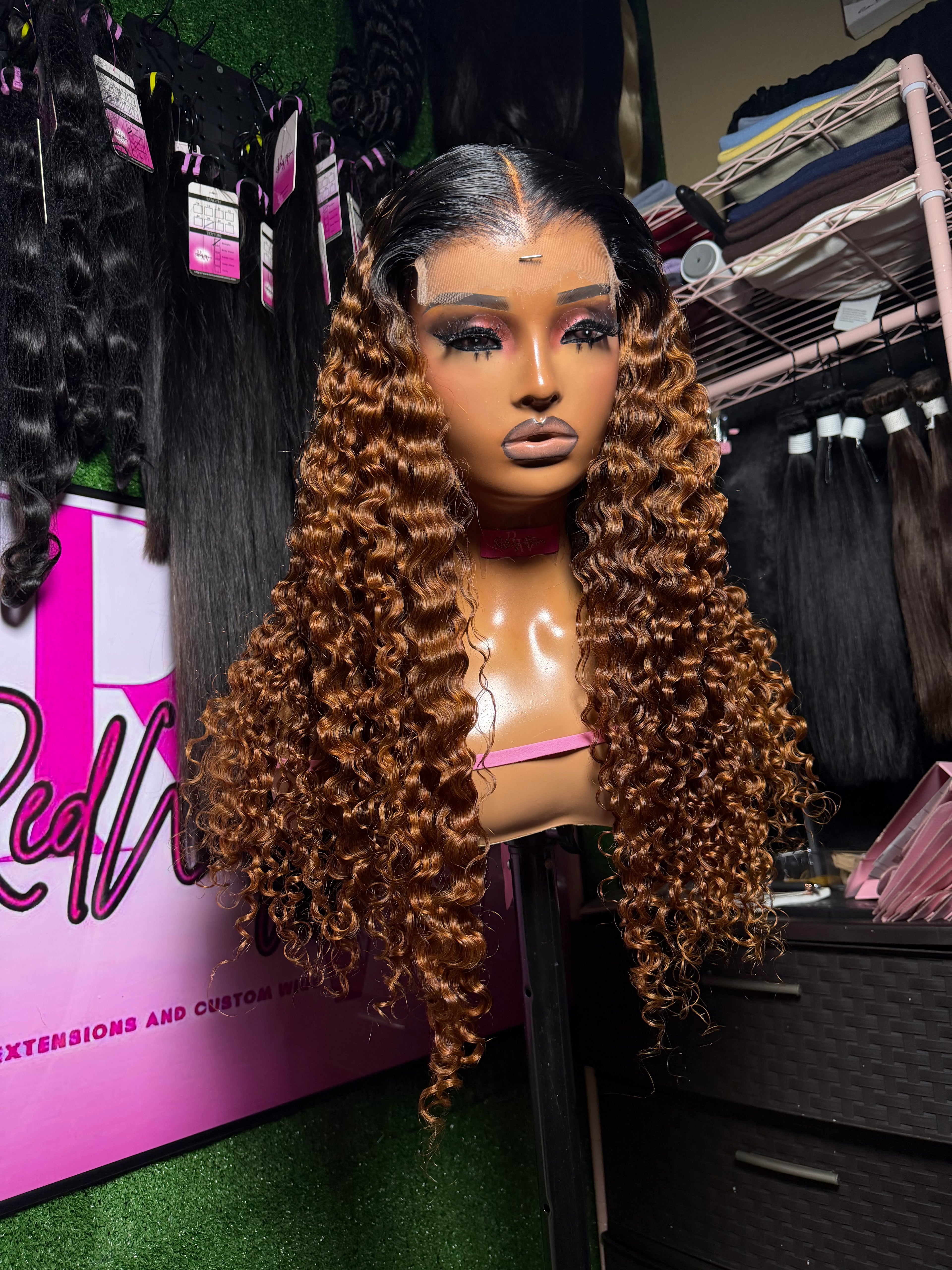 Custom ColoredxCustomized 22” Exotic Curl - READY TO SHIP