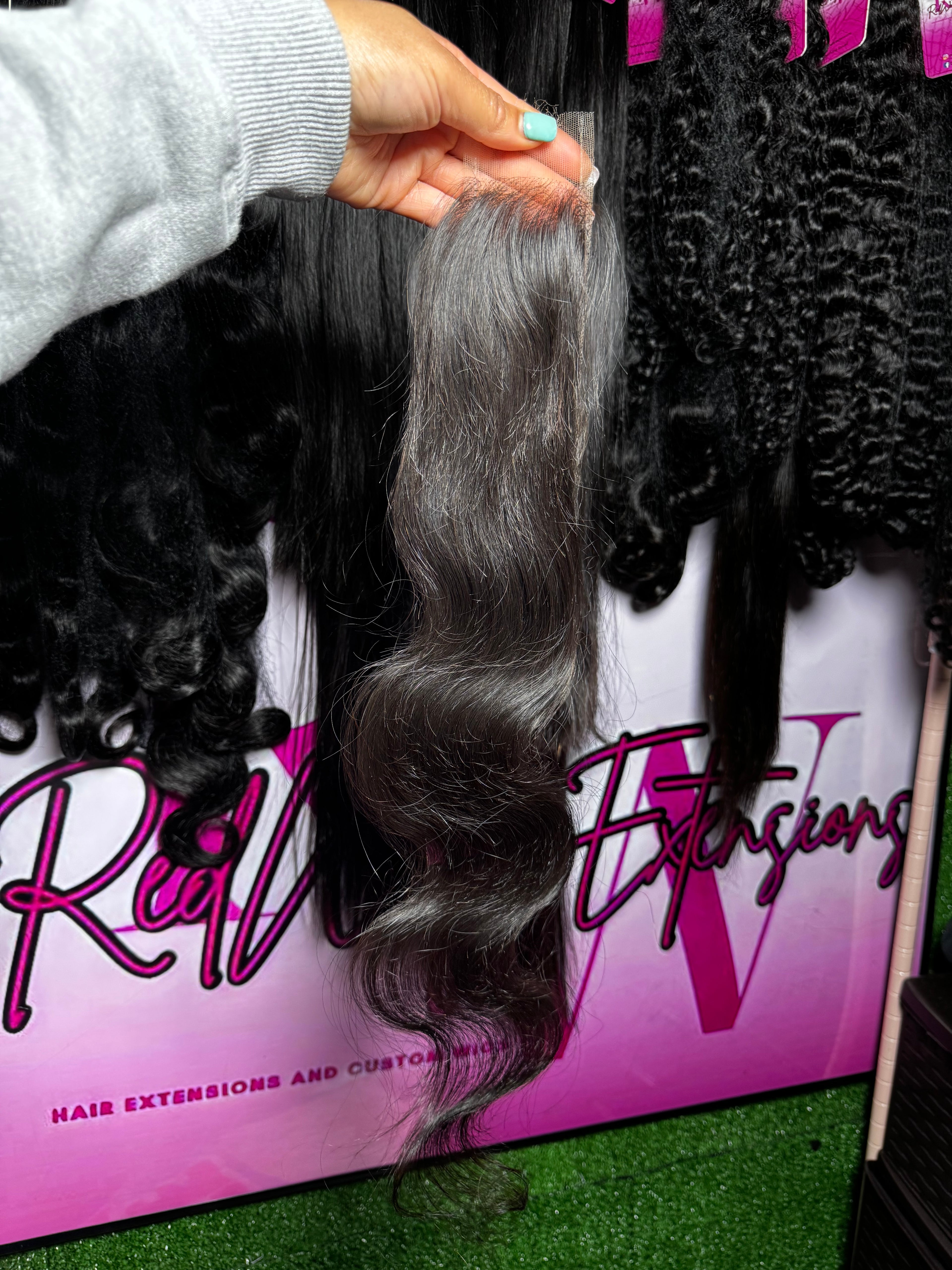 HD Body Wave Closures- READY TO SHIP