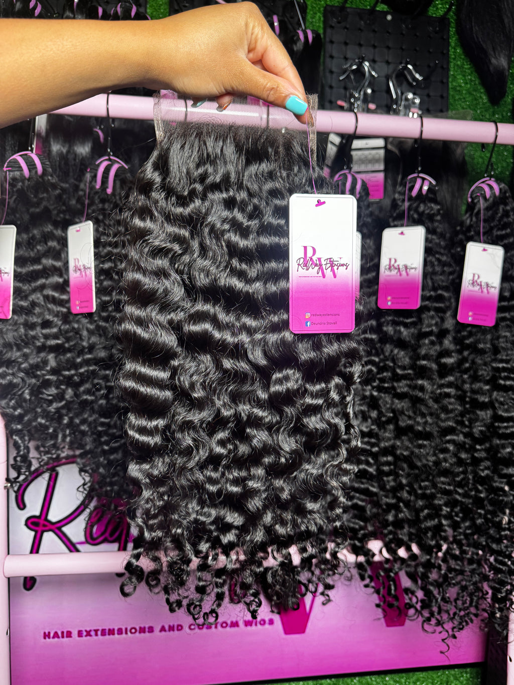 HD Exotic Curl Closures - READY TO SHIP