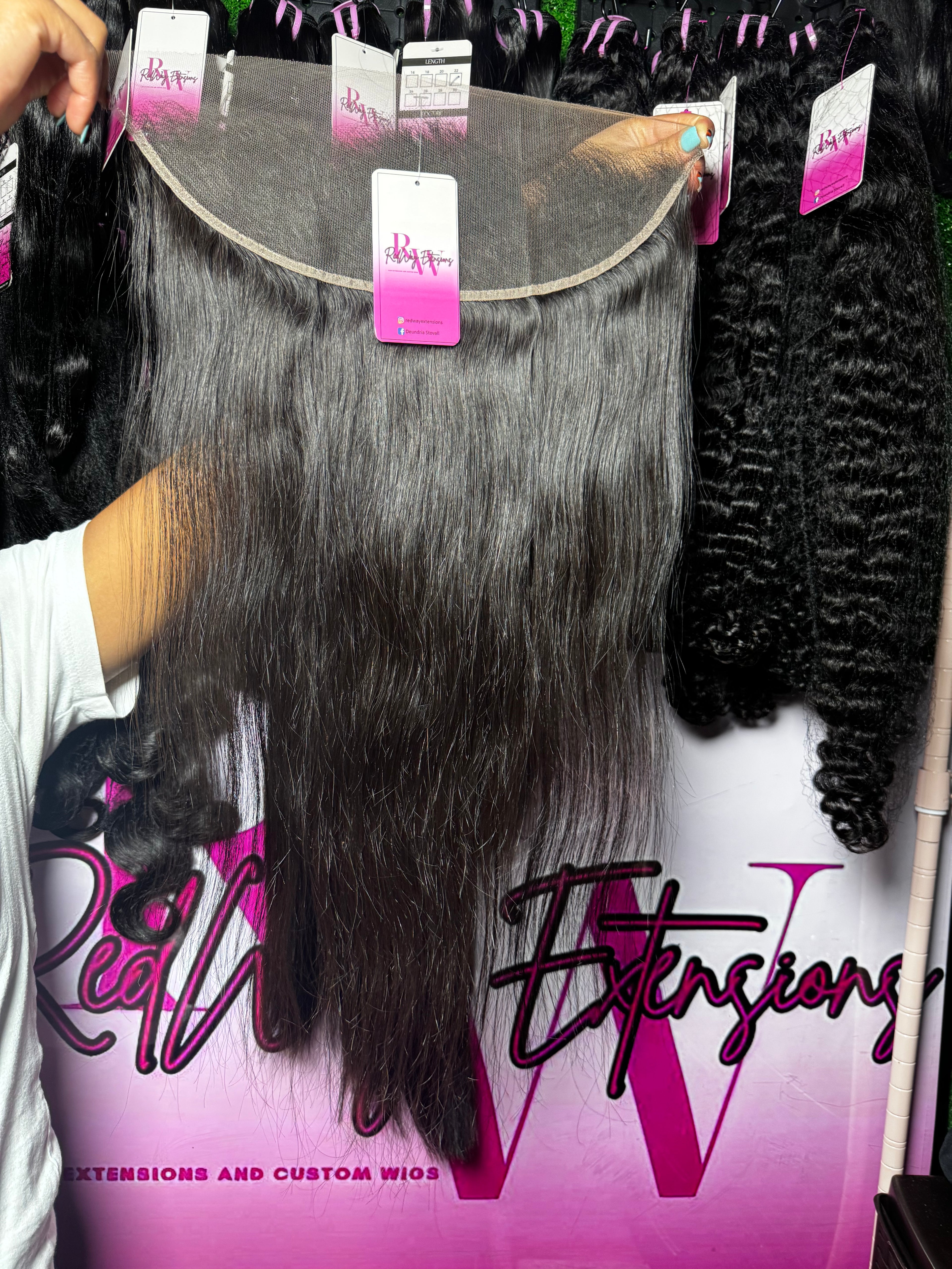 HD Straight Frontals - READY TO SHIP