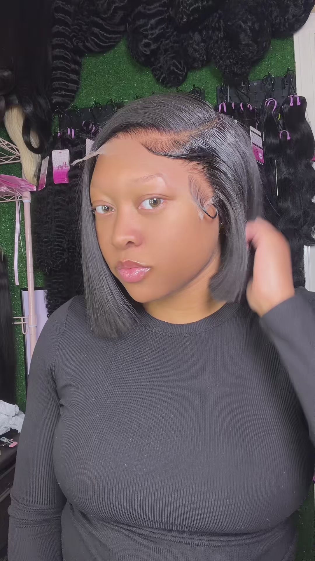Asymmetrical Customized Bob- READY TO SHIP x WEAR